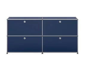 Komoda USM Haller E2, steel blue