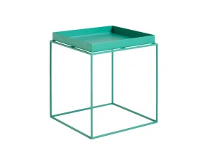 Stolek Tray Table 40x40, peppermint green