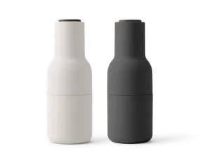Mlýnky na sůl a pepř Bottle, ash-carbon / walnut