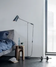 Stojací lampa Birdy, grey