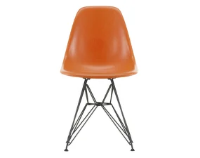 Židle Eames Fiberglass DSR, red orange