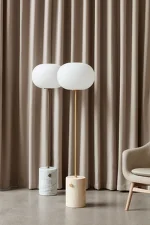 Stojací lampa JWDA, travertine
