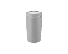 Termohrnek To Go Click 0.2 l, light grey