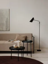 Stojací lampa Birdy Swing, black / black