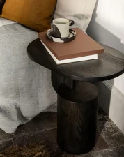 Hrnek s podšálkem Inlay, sand/brown