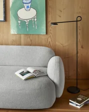 Stojací lampa Salto, beige