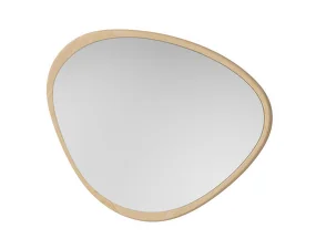 Zrcadlo Elope 73.5 cm, white pigmented oiled oak