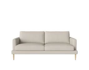 Pohovka Veneda 2.5místná, white pigmented oiled oak/Ascot beige