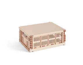 Kovové víko Colour Crate Medium, powder