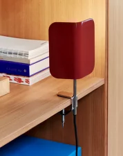 Lampa Apex Clip, maroon red