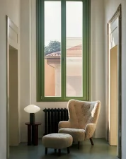 Křeslo Petra VB3, oak/sheepskin Honey