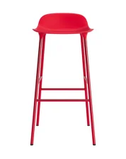 Barová židle Form 75 cm Steel, bright red