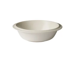 Miska Edge Bowl Ecru Stoneware, Ø26 cm