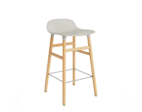 Barová židle Form 65 cm Oak, light grey