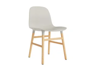 Židle Form Oak, light grey