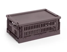 Plastové víko Colour Crate Small, bordeaux