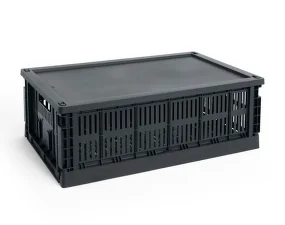 Plastové víko Colour Crate Large, charcoal