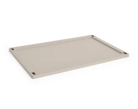 Plastové víko Colour Crate Large, warm grey