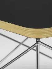 Occasional Table LTR HPL, black / stainless steel