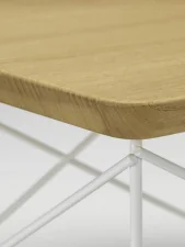 Occasional Table LTR, chestnut natural / white