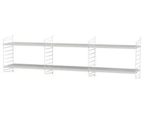 Policová sestava String Living Room O, white