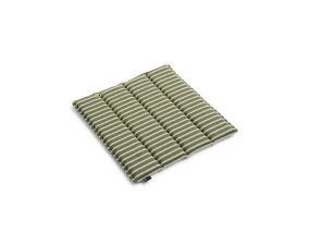 Textilní podsedák Terrazza, olive bold stripe