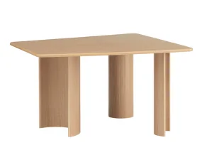 Stůl Re-norm 130x120, lacquered oak