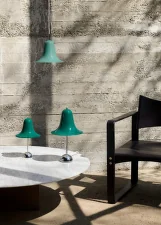Závěsná lampa Pantop Ø23, light teal