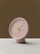 Hodiny Table Clock, pink