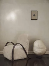 Křeslo Buur Sheepskin, moonlight
