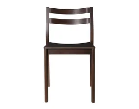 Jídelní židle Boda, dark stained beech
