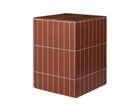 Odkládací stolek Pillar, brown