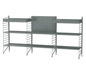 Venkovní policová sestava String Outdoor M, galvanized