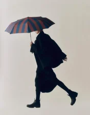 Skládací deštník Regn, brown