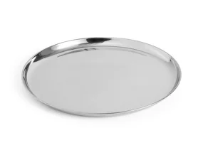 Servírovací talíř Essential Steel Round, medium