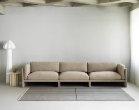 Koberec Seam 80x250 cm, grey tones