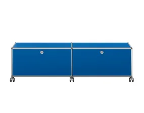 Komoda na kolečkách USM Haller M61, gentian blue