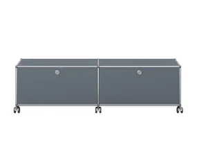 Komoda na kolečkách USM Haller M61, mid-grey