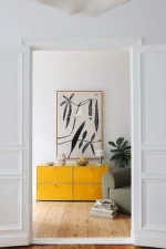 Komoda USM Haller E2, golden yellow