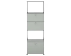Policová sestava USM Haller M52, light grey