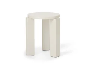 Stolička Atlas Round, creme