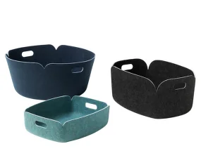 Koš Restore Round, midnight blue