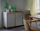 Komoda Enfold Sideboard 148x85, black
