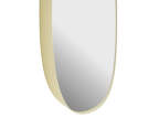 Zrcadlo Framed Mirror, light yellow/clear