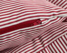 Psí pelíšek Dogs Bed, red and white stripe