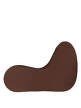 Outdoorové křeslo (středový modul) Rouli, chestnut brown