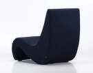 Křeslo Amoebe, dark blue