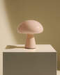 Přenosná lampa Obello, powder pink