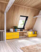Komoda USM Haller E2, golden yellow