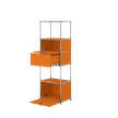 Policová sestava USM Haller M52, pure orange